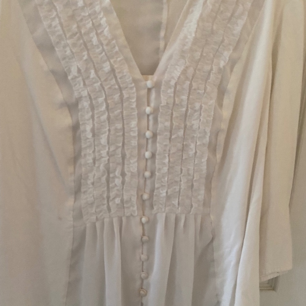 Ruffled blouse